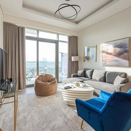 Cozy & Convenient 1Br Haven In Al Jaddaf Apartment Dubai Bagian luar foto