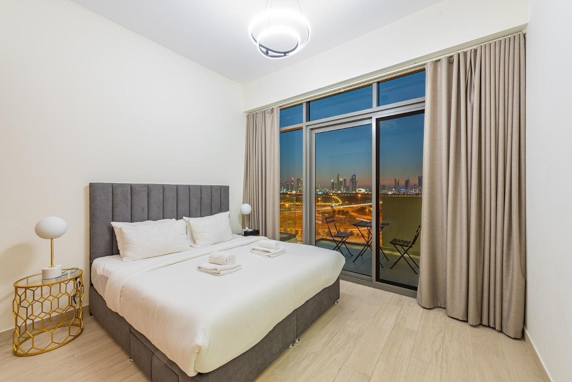 Cozy & Convenient 1Br Haven In Al Jaddaf Apartment Dubai Bagian luar foto
