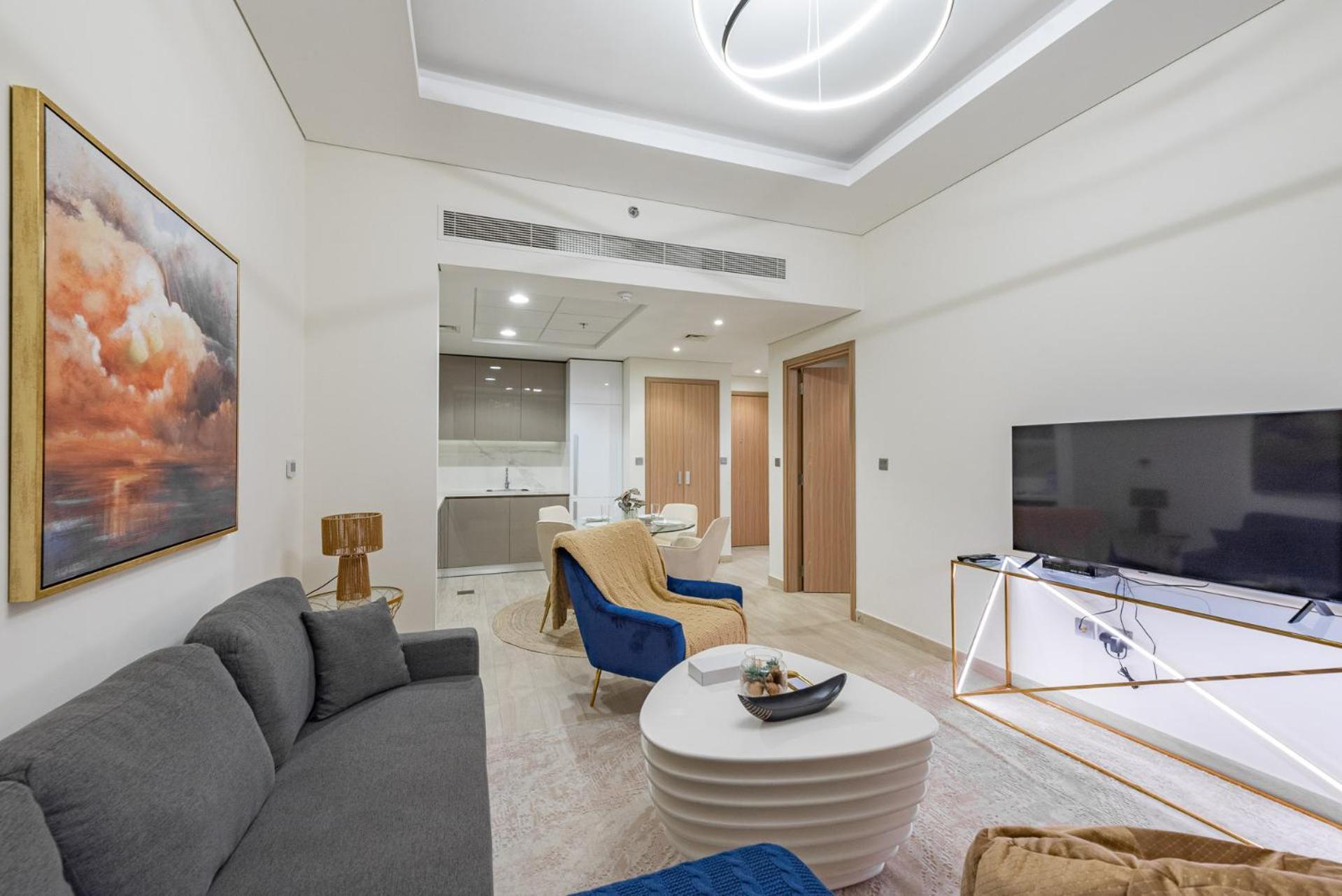 Cozy & Convenient 1Br Haven In Al Jaddaf Apartment Dubai Bagian luar foto